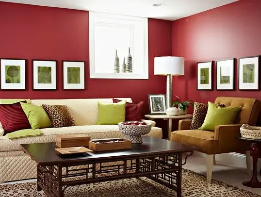 Red Room Colours