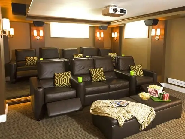 cinema style seating