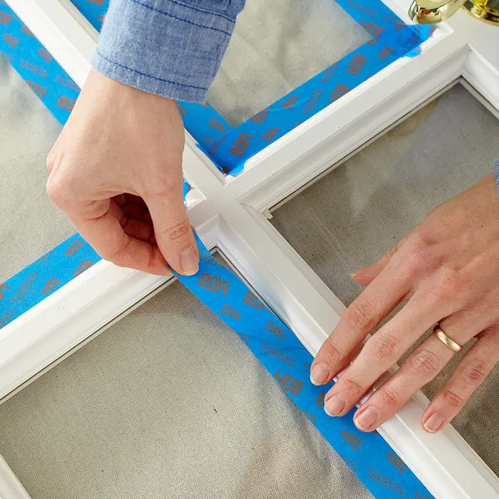 Weekend DIY Project 1: Frosting Glass with Spray Frosting Paint idea