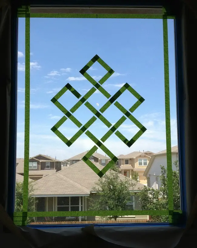 Weekend DIY Project 1: Frosting Glass with Spray Frosting Paint idea