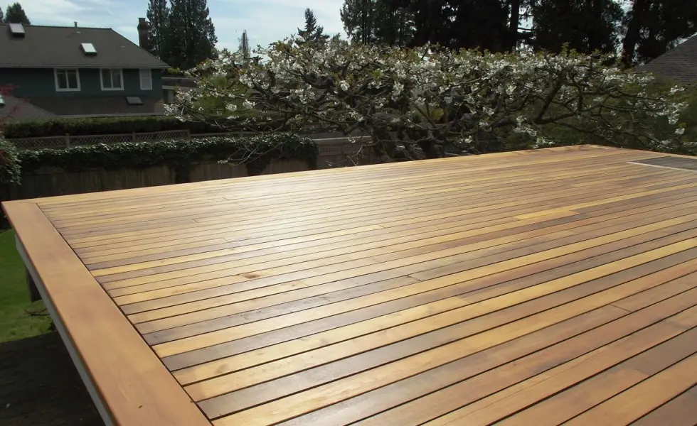 cedarwood decking