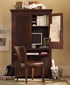 hide-away home office