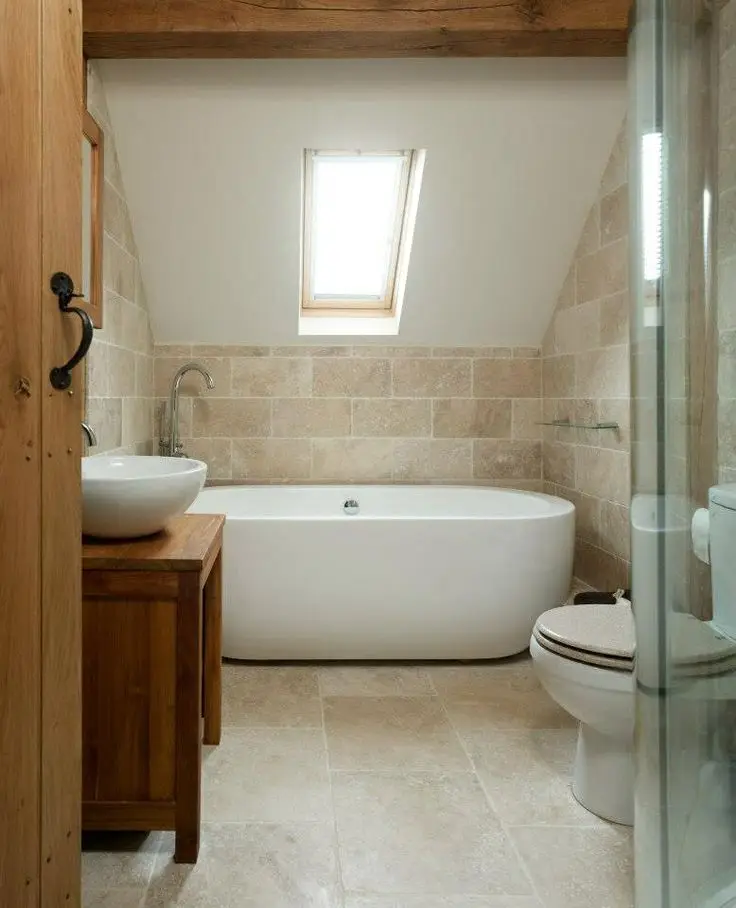 RenoGuide Natural Stone Bathroom Tiles