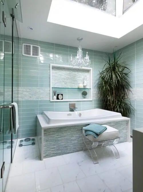 RenoGuide Pastel Bathroom Tiles