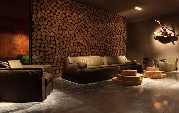 Weekend DIY Project 2: Recycled Wood Wall Feature idea