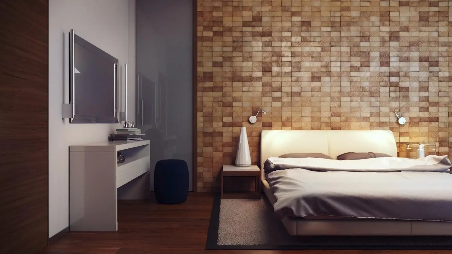 Weekend DIY Project 2: Recycled Wood Wall Feature idea