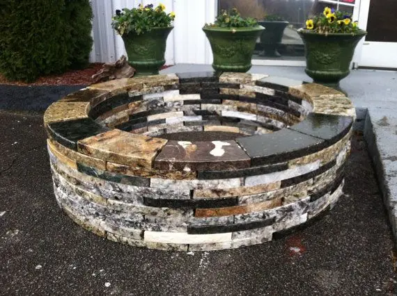 opulent granite Fire Pit