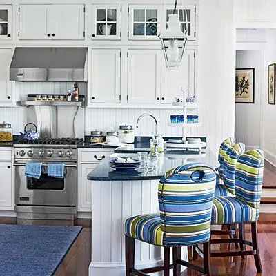 farmhouse white kitchen