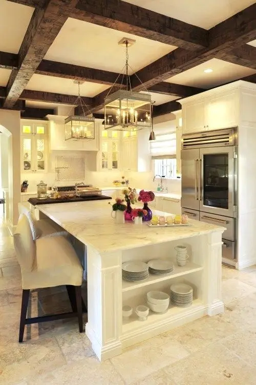 rustic country style kitchen
