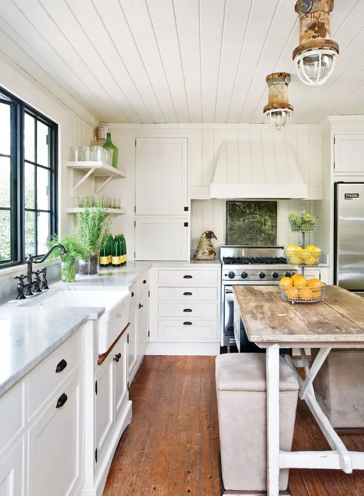 old country kitchen style