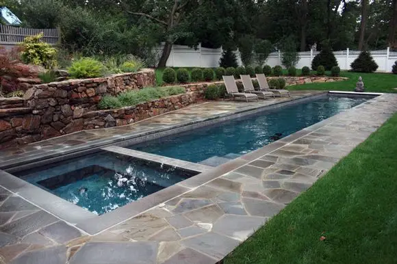 narrow swimming pool designs