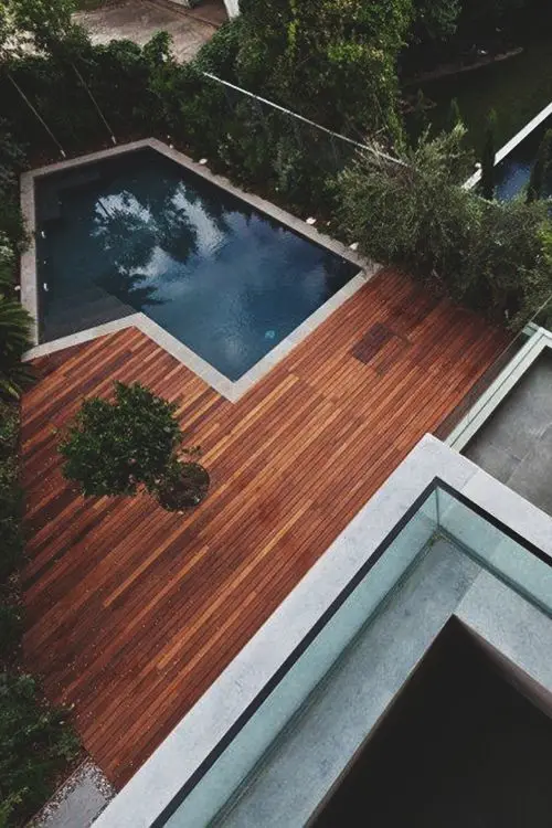 Angular Swimming Pool