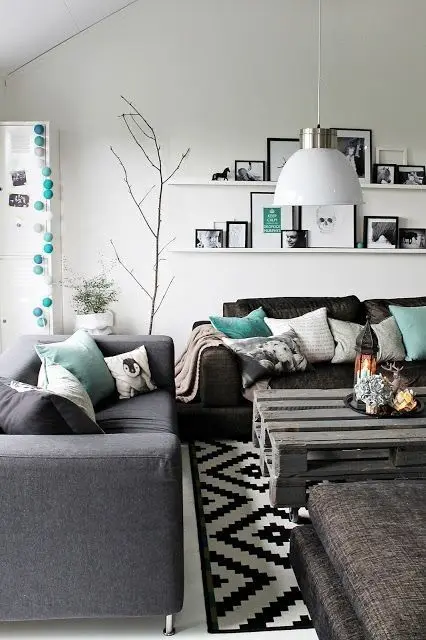 quaint and cosy seaside living room