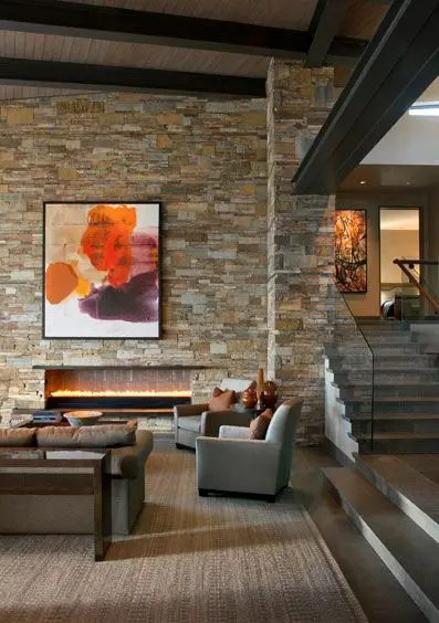 classic country living room design