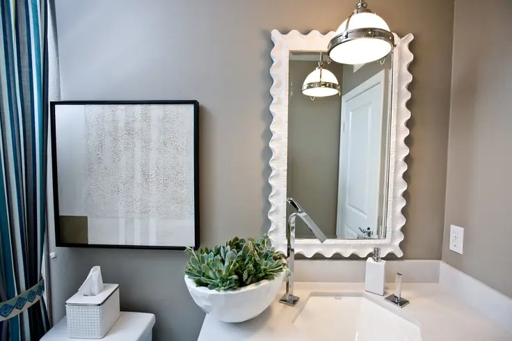 compact white bathroom