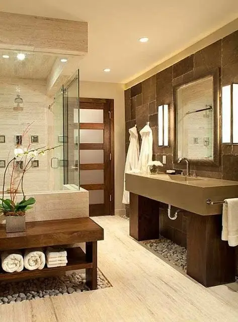 modern zen bathroom design