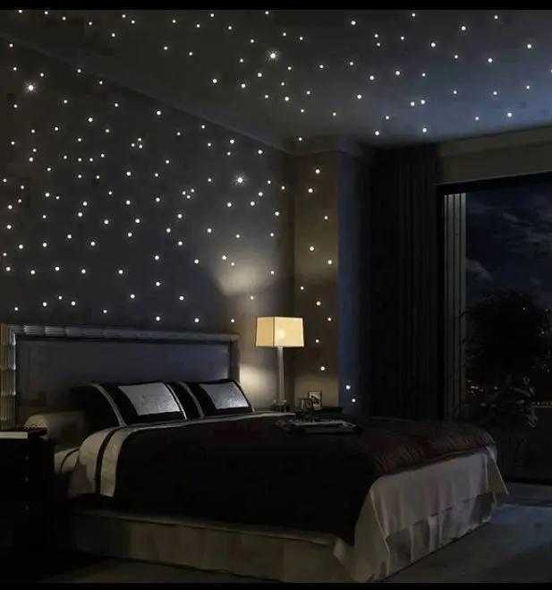 starry ceiling bedroom