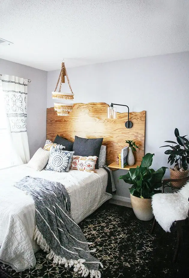 unique headboard
