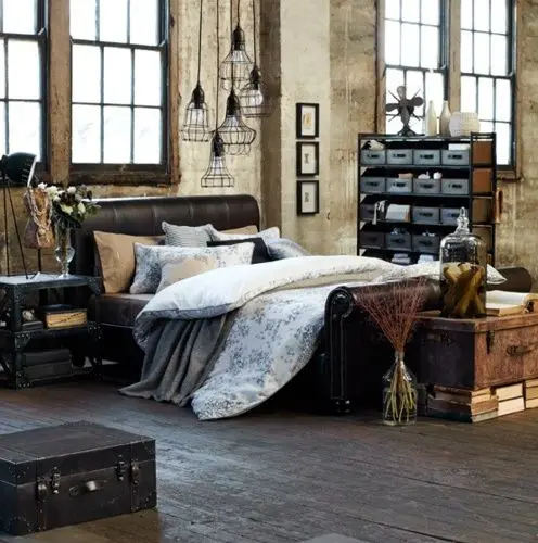 Industrial bedroom
