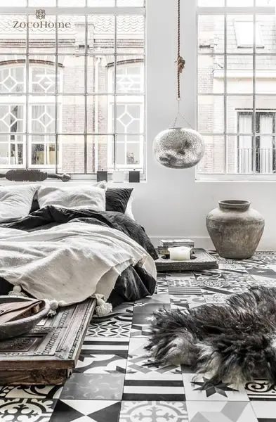 bedroom floor tiling