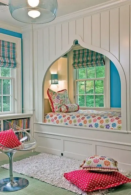 charming window bed