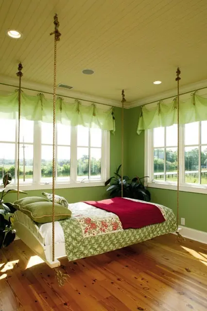 hanging bed