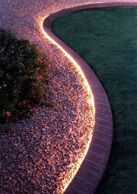 lighted pathway