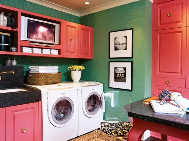 bold spring laundry room