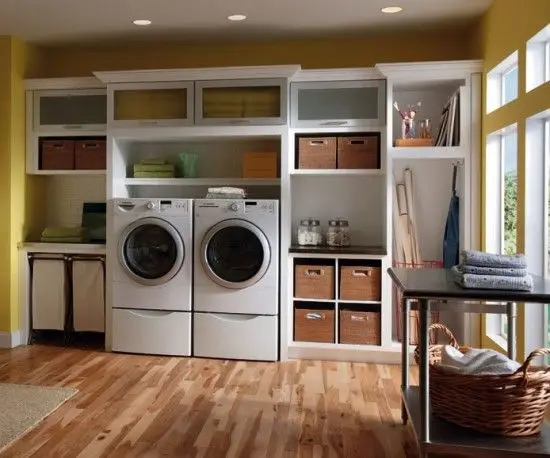 large family laundry