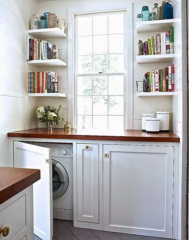 space efficient laundry idea