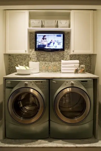 small space laundry idea