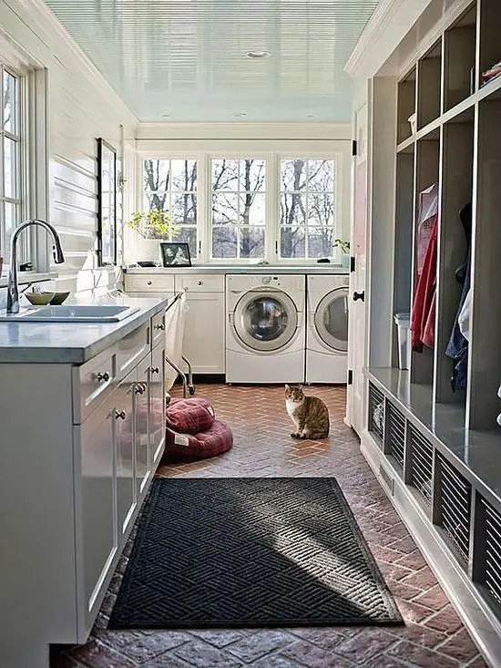 upscale laundry room