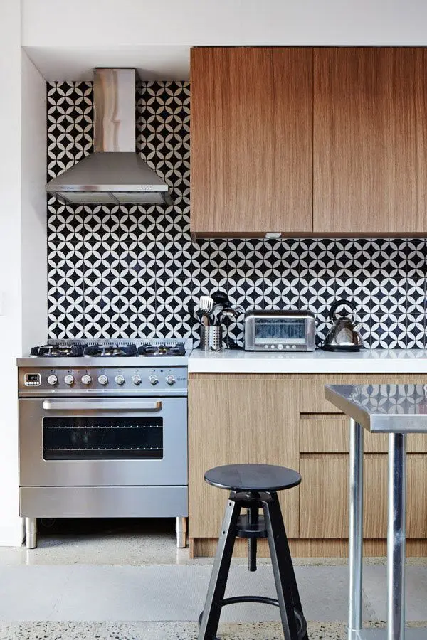 geometric pattern splashback