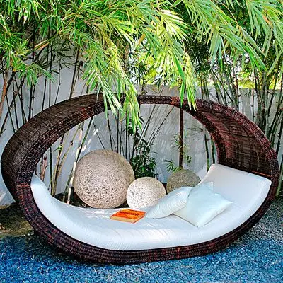 fancy wicker garden furniture