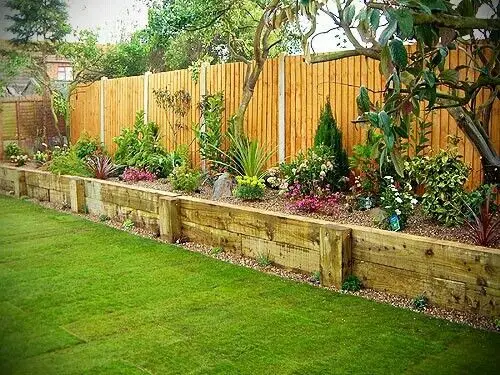 backyard side garden
