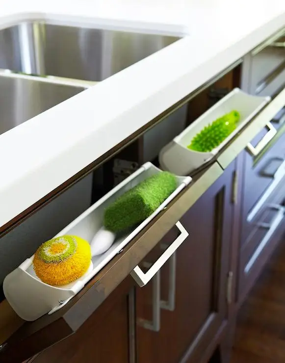 kitchen sink swing out panels
