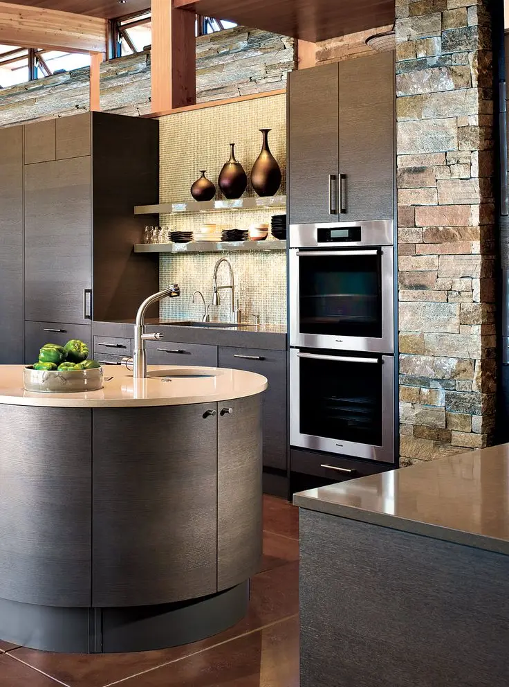 luxurious modern kitchen