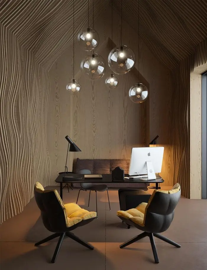 the lair home office design