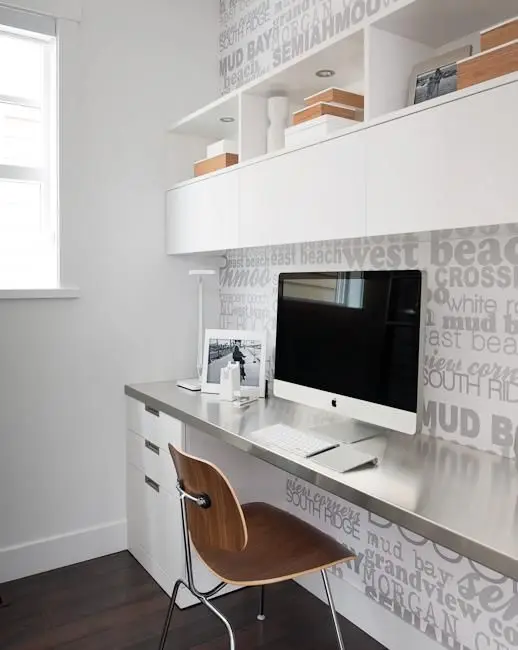 modern and compact home office