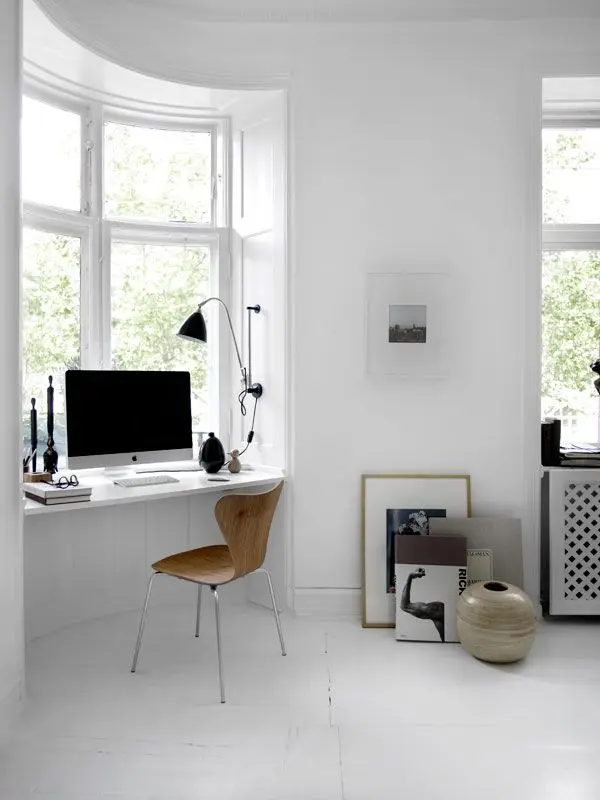corner window mini office