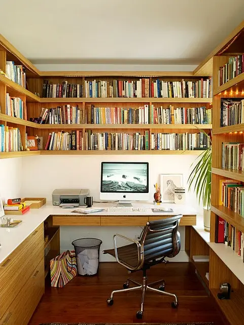 library and office combination room