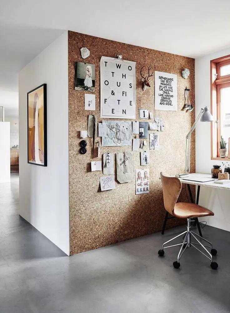 cork pin wall