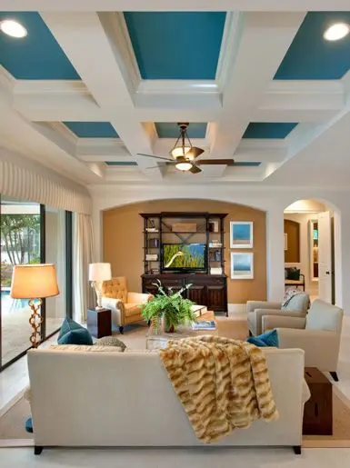 DIY: Coffered Ceiling Project idea