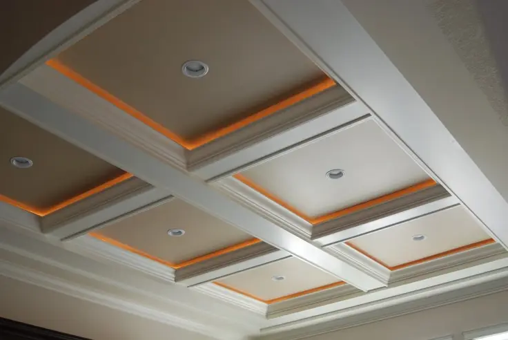 DIY: Coffered Ceiling Project idea