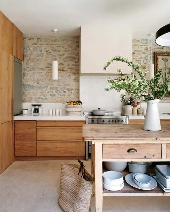traditional country kitchen