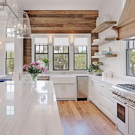 rustic farmhouse kitchen