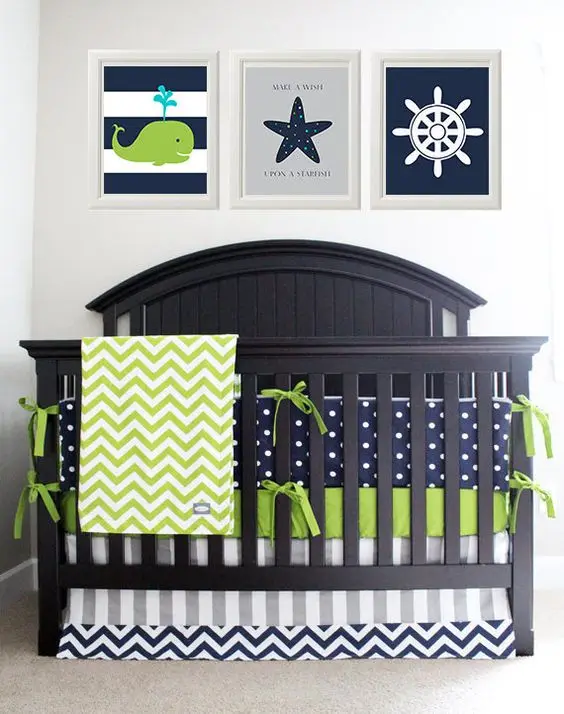 nautical themed nursery room