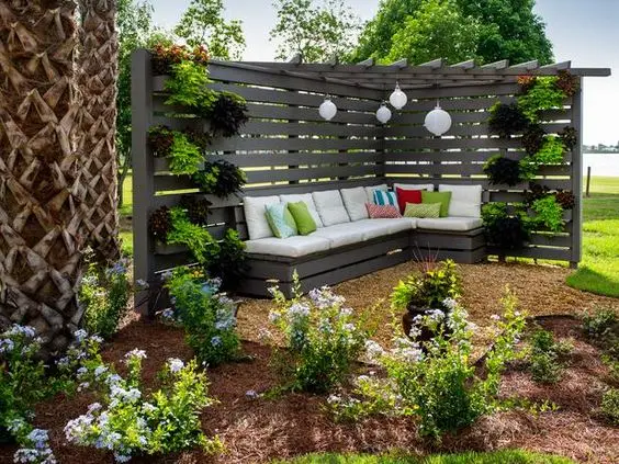 cosy corner garden pergola