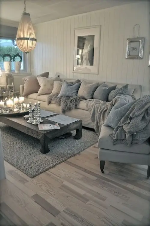 cosy comfortable cottage living room