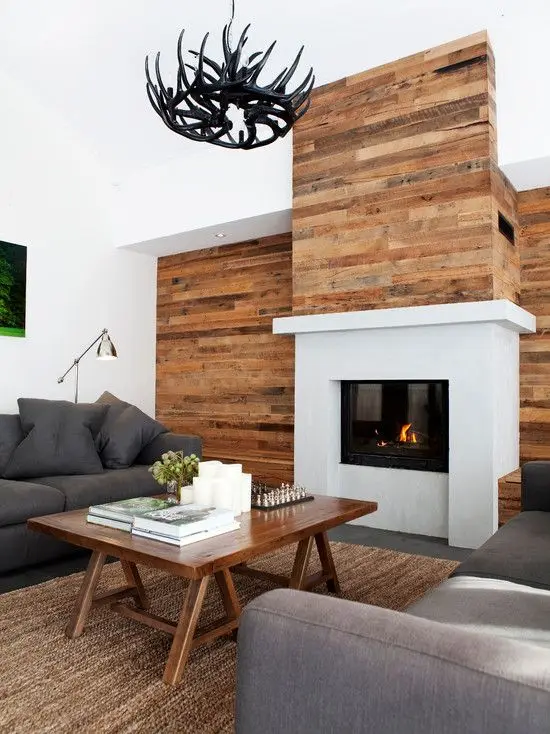 rustic living room